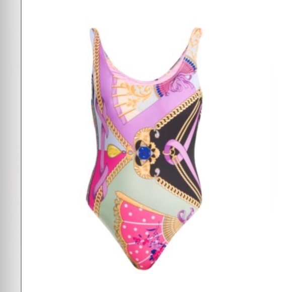 HOST PICK 🎉🎉Versace Ventagli One Piece Swim Suit NWT - Picture 4 of 7